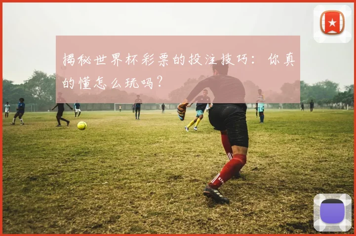 揭秘世界杯彩票的投注技巧:你真的懂怎么玩吗?