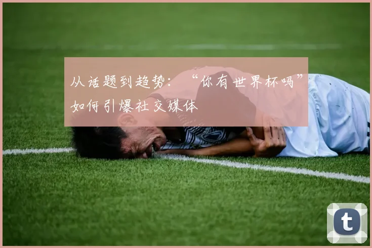 从话题到趋势：“你有世界杯吗”如何引爆社交媒体